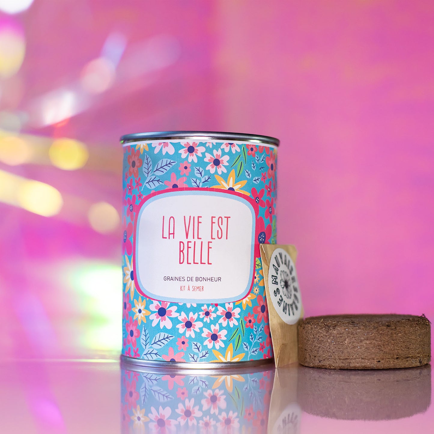 Kit à semer "La vie est belle" fabriqué en France