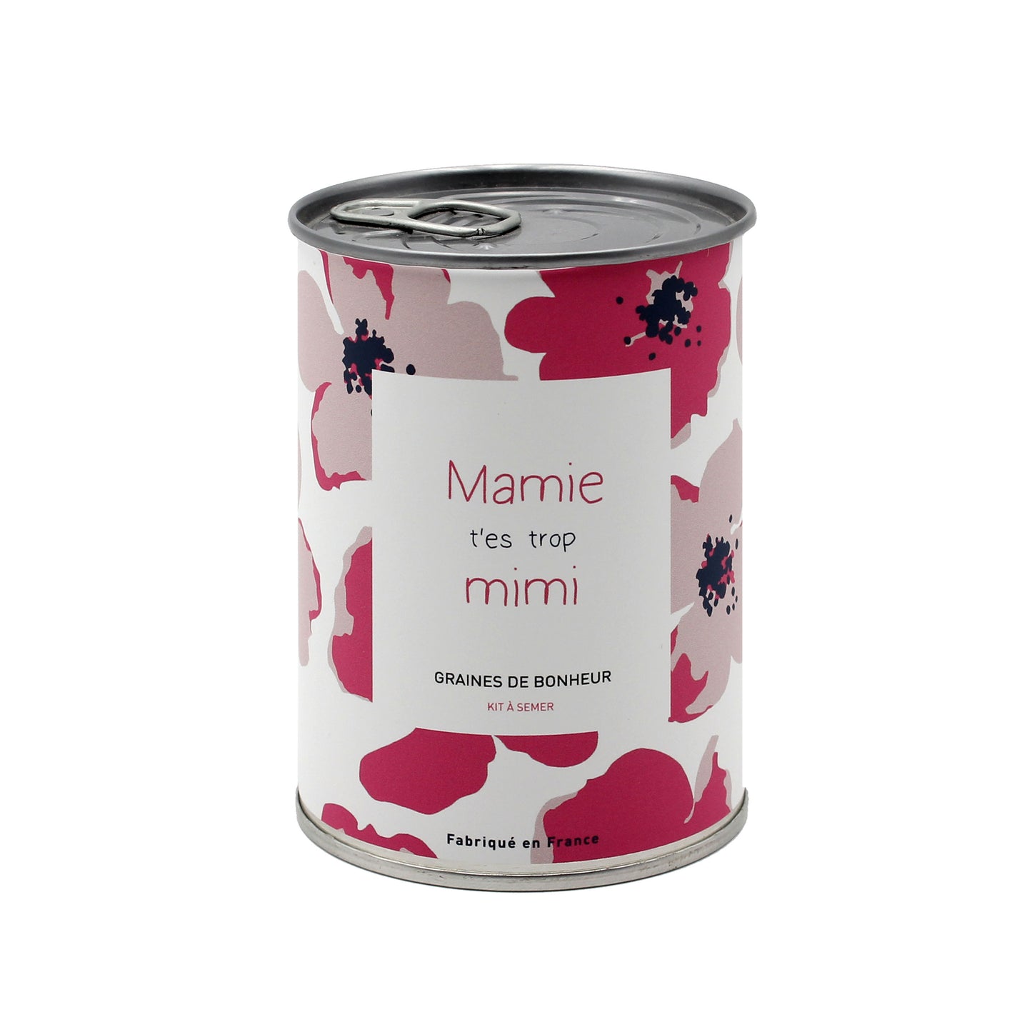 Kit à semer "Mamie t'es trop mimi" fabriqué en France