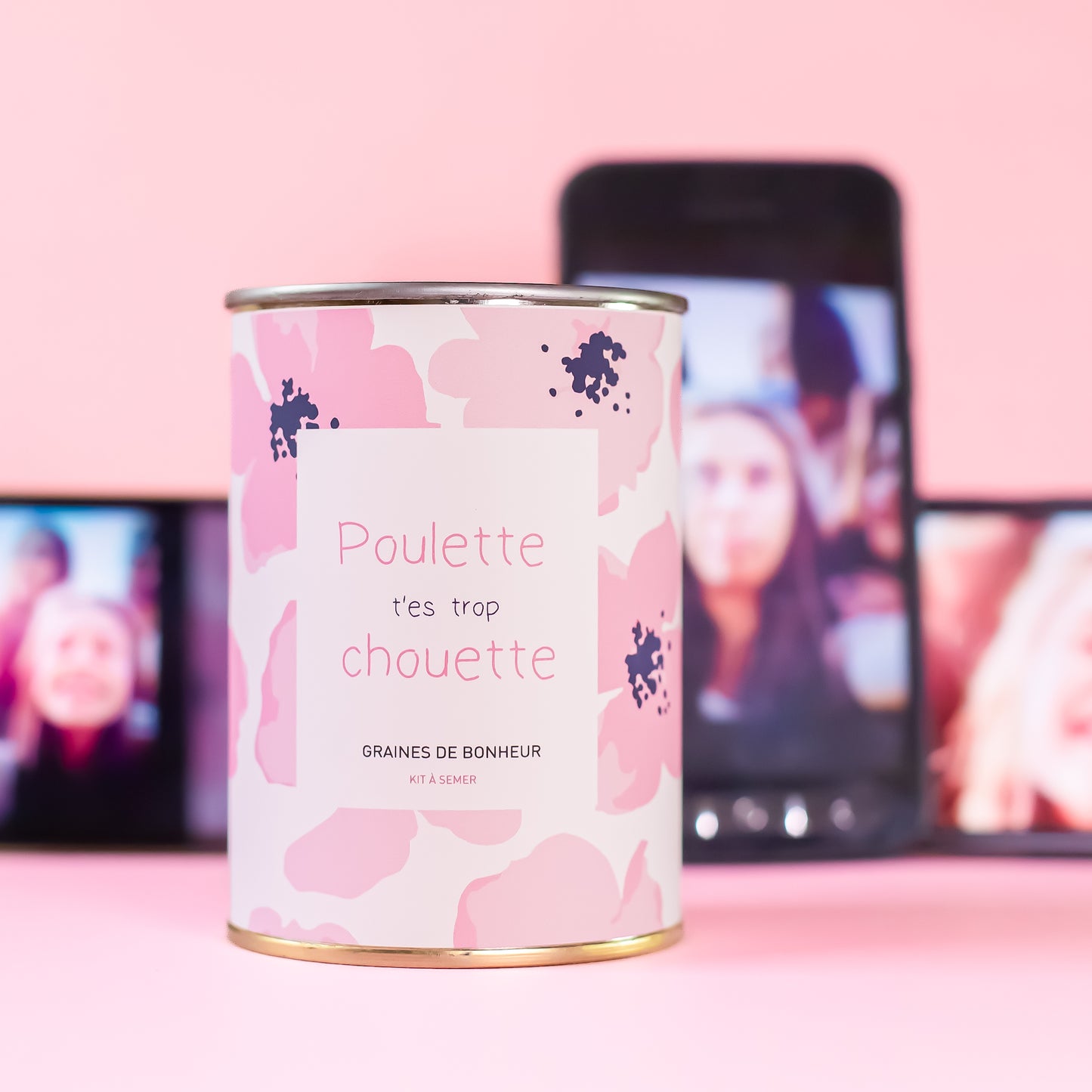 Kit à semer "Poulette t'es la plus chouette" fabriqué en France