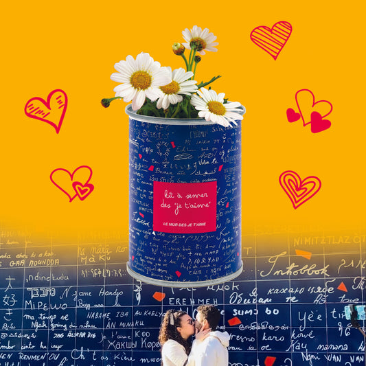 Kit à semer "Le mur des Je t'aime" fabriqué en France