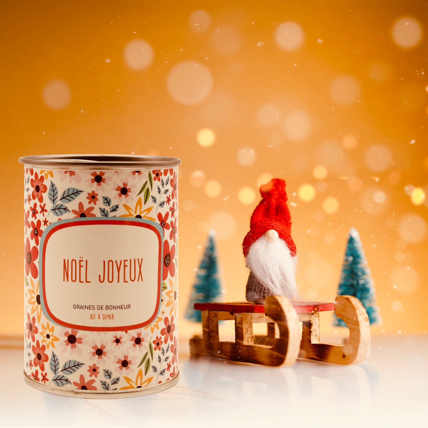 Kit à semer  "Noël Joyeux" Fabriqué en France