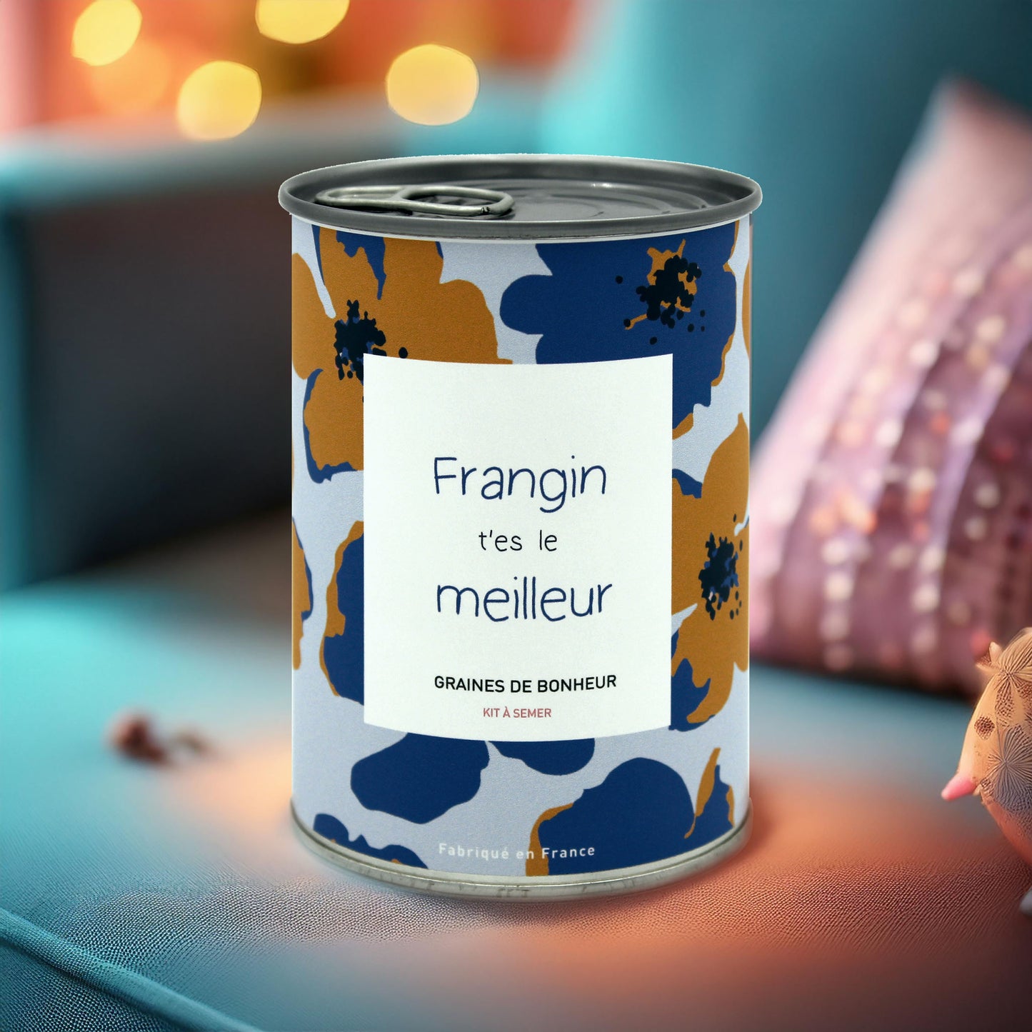 Kit à semer "Frangin t'es le meilleur" fabriqué en France