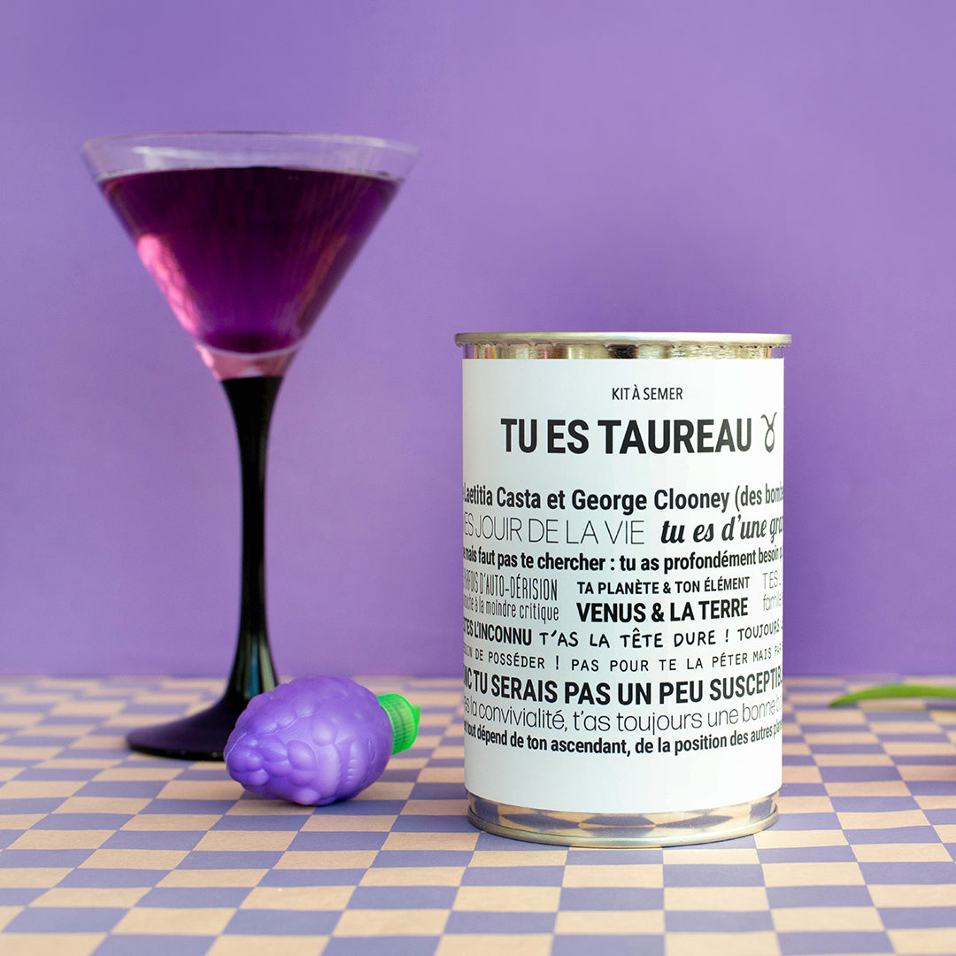 Kits à semer "Taureau" en collab avec "Tout est Dit"